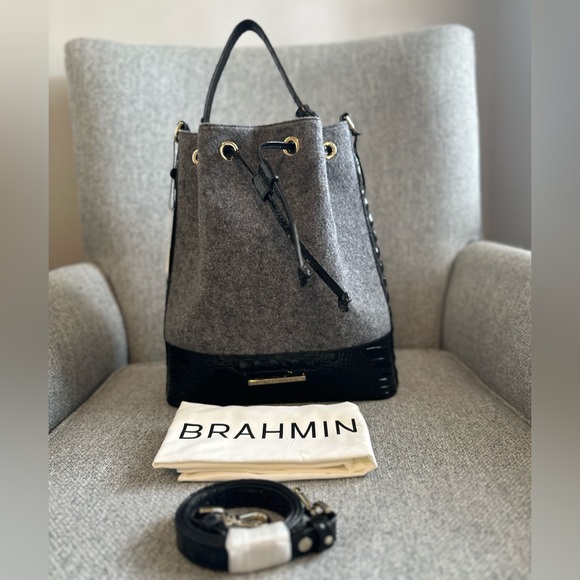 Brahmin Marlowe Bucket Bag NWT - Picture 7 of 12